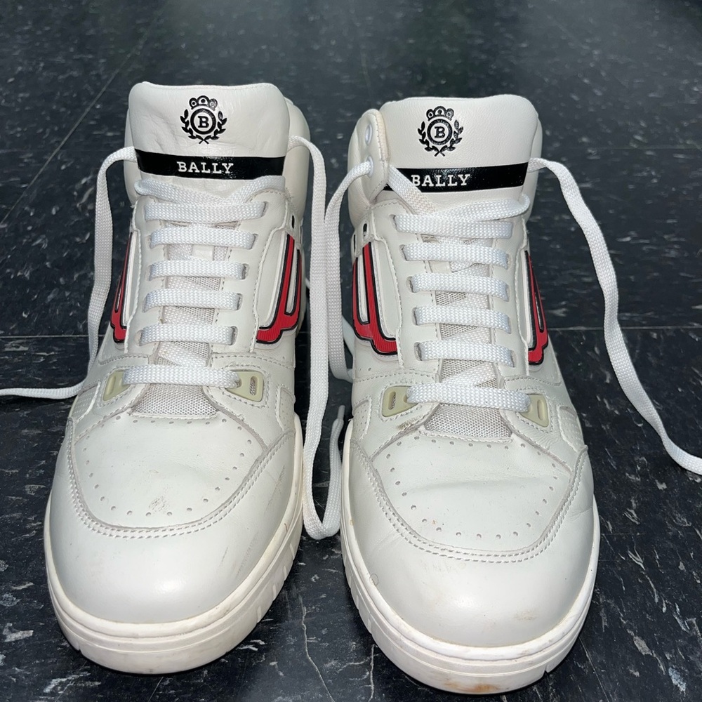 Size 10 - Bally Switzerland High Top Men’s Sneakers